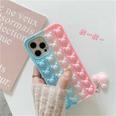 Push Bubble Minnie Baby Blue